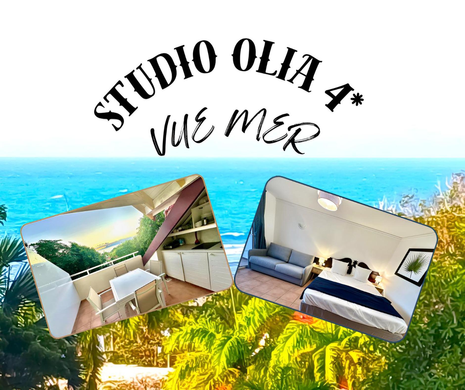 Studio Olia A P&V - Plages, Piscines Et Vue Mer! Sainte-Anne  Habitación foto