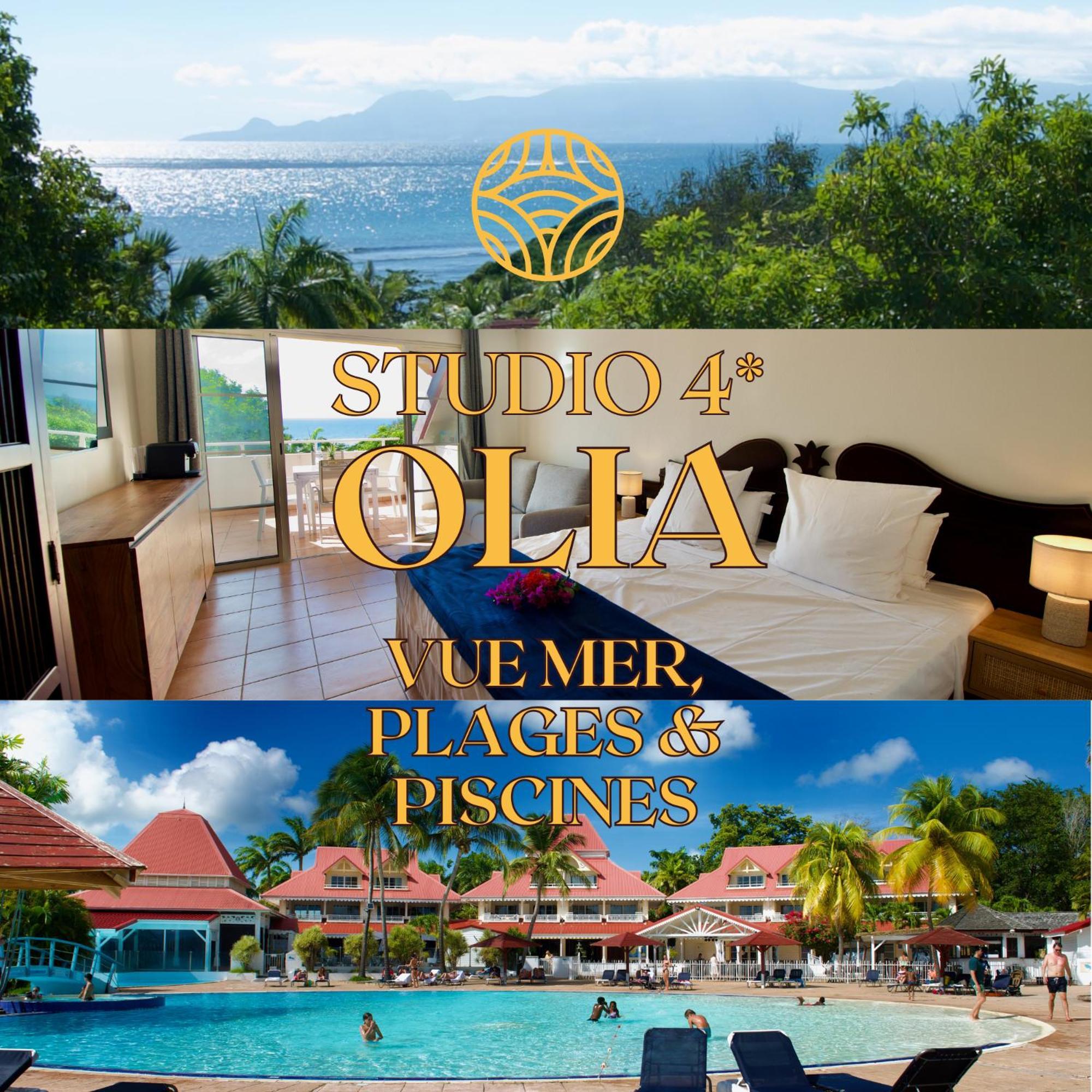 Studio Olia A P&V - Plages, Piscines Et Vue Mer! Sainte-Anne  Exterior foto